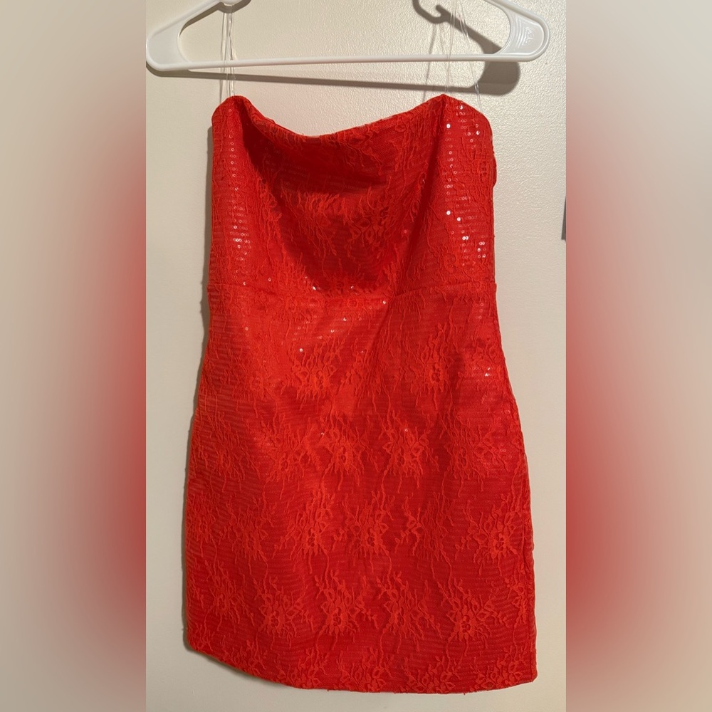 Windsor Orange Dress